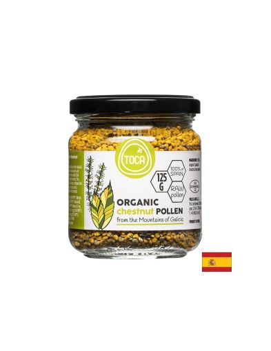 Organic Chestnut Pollen - Био пчелен прашец (от кестеново дърво), 125 g