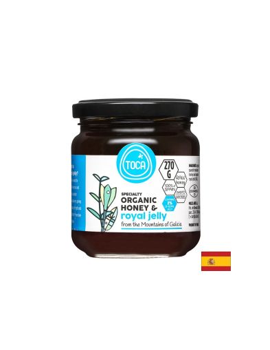 Speciality Organic Honey & Royal Jelly - Био планински мед и пчелно млечице, 270 g