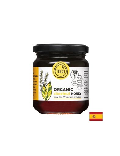 Organic Chestnut Honey - Био мед от цвят на кестен, 270 g