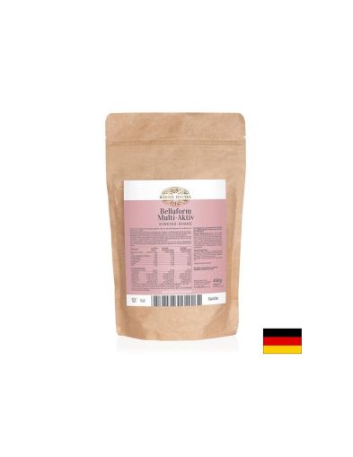 Растителен и млечен протеин + ашваганда, канела и витамини - Bellaform, 450 g, прах с вкус на ванилия и канела Bärbel Drexel