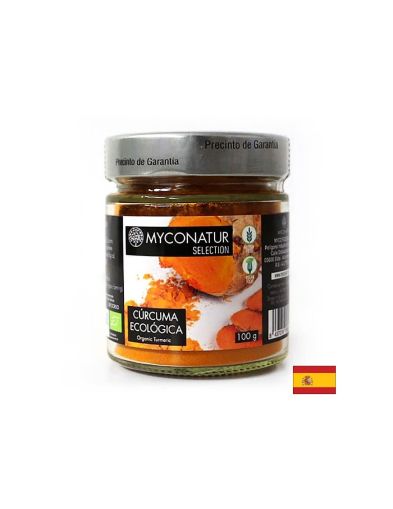 Био куркума на прах (корен) - Curcuma, Bio, 100 g Myconatur