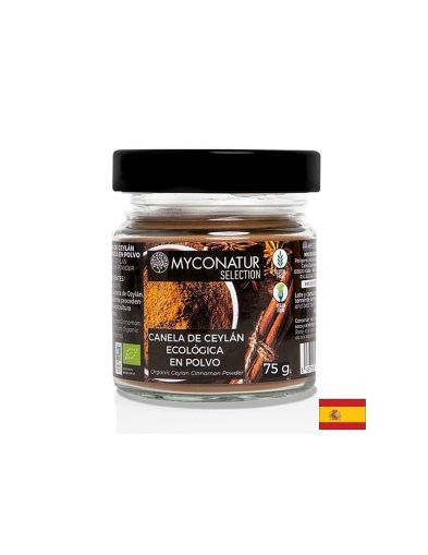 Био цейлонска канела на прах - Canela de Ceylan, Bio, 90 g Myconatur