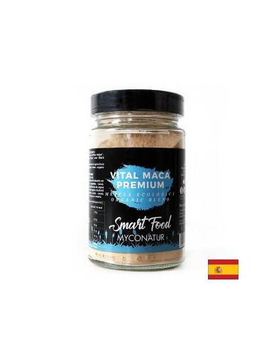 Био мака на прах - Vital maca premium, Bio, 200 g Myconatur