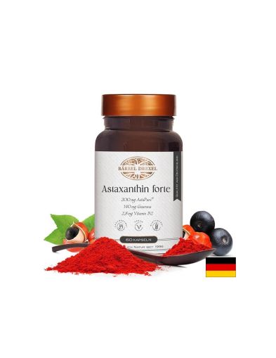 Astaxanthin forte - Астаксантин Форте – подкрепа за очите и невропротекция, 60 капсули Bärbel Drexel