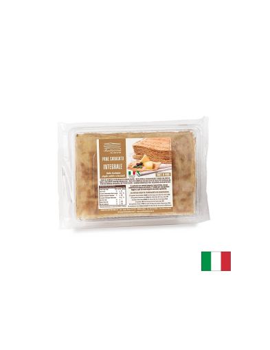 Тънък хрупкав хляб от Сардиния от пълнозърнеста твърда пшеница,250 g