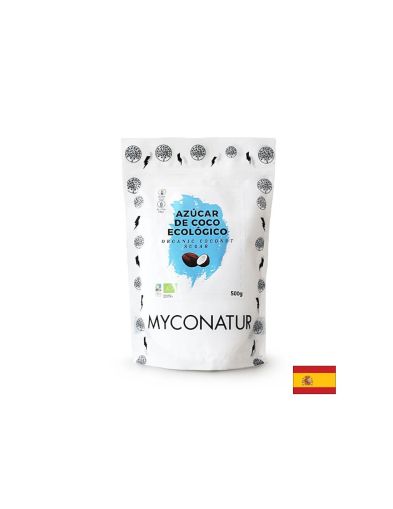 Azucar de coco, Bio - Био кокосова захар, 500 g Myconatur