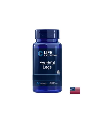 Разширени вени и тежест в краката - Youthful Legs, 60 софтгел капсули