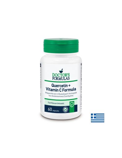 Кверцетин + Витамин С - Quercetin + Vitamin C Formula, 60 V капсули Doctor’s Formulas
