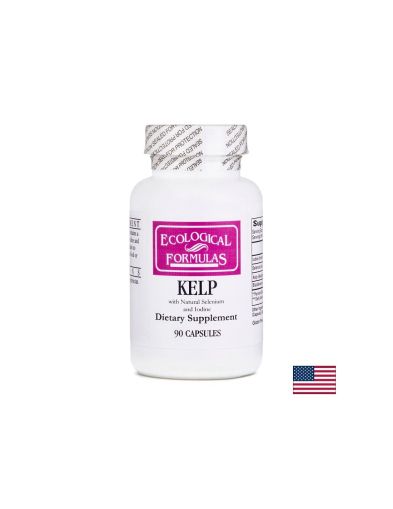 Келп (кафяви водорасли, фукус) - Щитовидна жлеза, 90 капсули