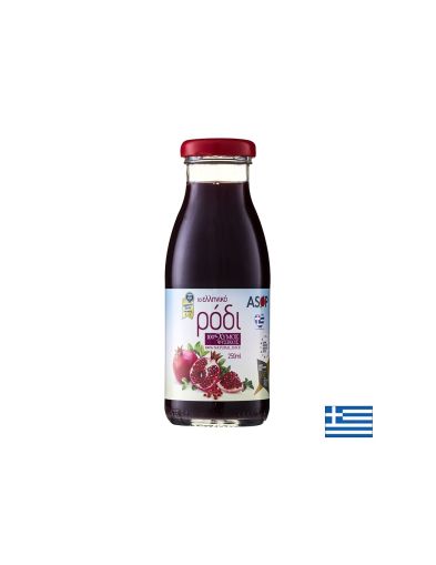 100% натурален сок от нар – антиоксидант и тоник за енергия, 250 ml