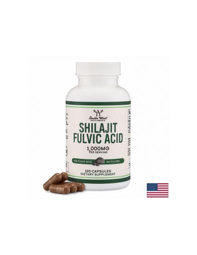 Имунитет - Шилажит (Мумио), 1000 mg, 120 капсули Double Wood