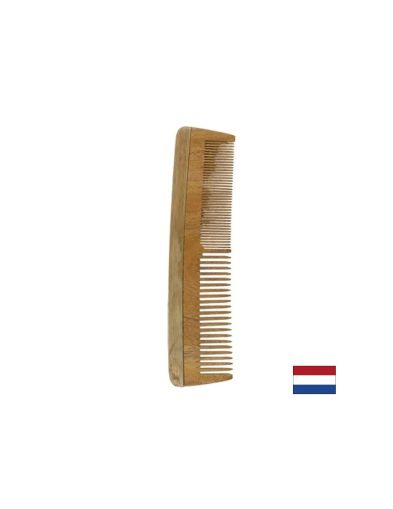 Антистатичен дървен гребен за коса от Нийм - фин/груб, 1 бр