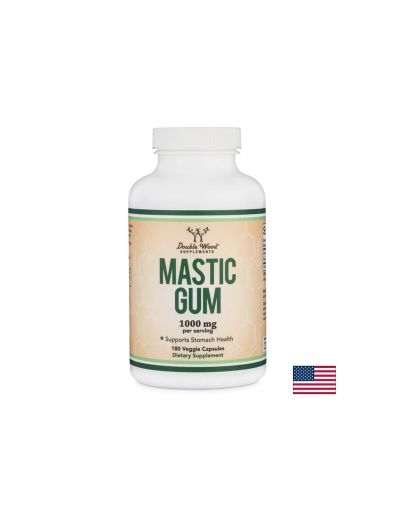 Храносмилателна система - Мастикс (Mastic Gum), 180 капсули Double Wood
