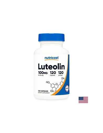 При алергии - Лутеолин (Luteolin), 50 mg x 120 капсули Nutricost