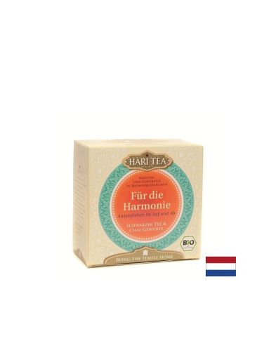 Черен чай с екзотични подправки Био, 10 филтърни пакетчета