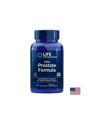 Простата и уринарен тракт - Ultra Prostate Formula, 60 софтгел капсули