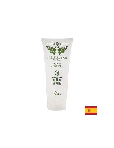 Хидратиращ крем за ръце с масло от ший & маслиново масло - Crema manos, 100 ml