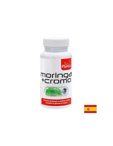 Отслабване и контрол на апетита - Моринга 500 мг & хром 40 µg - Moringa + Cromo, 60 капсули