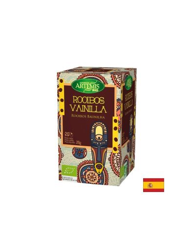 Чай Ройбос с аромат на ванилия, 20 филтърни пакетчета Herbes del Moli