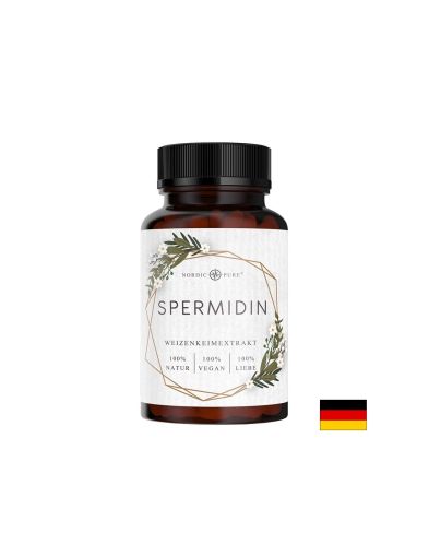 Нервна и сърдечно-съдова системи - Спермидин (екстракт от пшеничен зародиш), 90 капсули