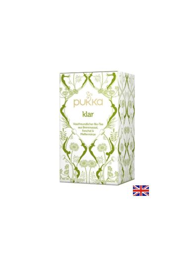 Билков чай с копър, коприва, мента, глухарче, женско биле и алое вера Био - Pukka, 20 филтърни пакетчета