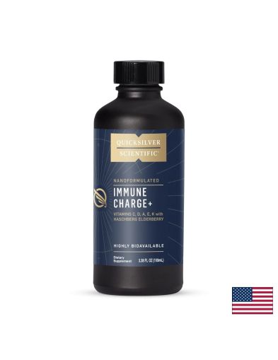 Високоусвоими витамини С, D3, А, Е, К и черен бъз - Течна липозомална формула за силен имунитет, 100 ml, 100 дози