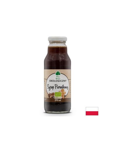 Био сироп с канела+билки за добавяне към напитки и десерти - Добро храносмилане и контрол на кръвната захар, 270 ml