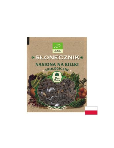 Слънчоглед - Био семена за кълнове, 50 g Dary Natury