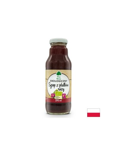Натурален сироп от розови листенца, Био x 270 ml Dary Natury