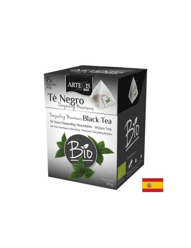 Черен чай Дарджилинг Био, 15 филтърни пакетчета