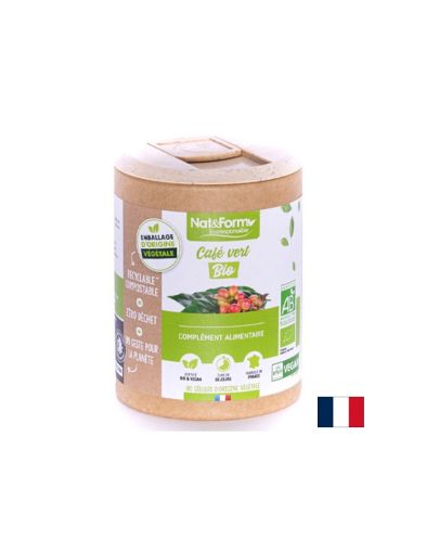 Поддържане на теглото - Зелено кафе Био, 90 капсули