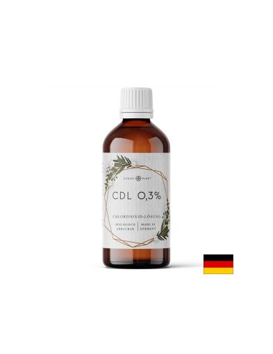 Дезинфектант - Хлорен диоксид във воден разтвор CDL 0.3% , 100 ml