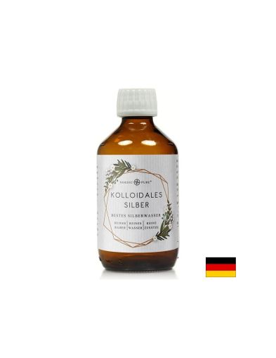 Антибактериални и противовъзпалителни свойства - Колоидно сребро 50PPM, 500 ml