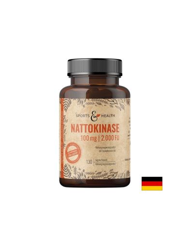 Сърдечно-съдова система - Натокиназа 100 mg/ 2000 FU, 130 капсули Sports & Health Solutions