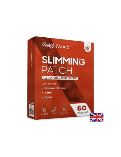 Лепенки за отслабване с екстракт от Гуарана, Фукус и 5-HTP, 60 пластира - Slimming patch