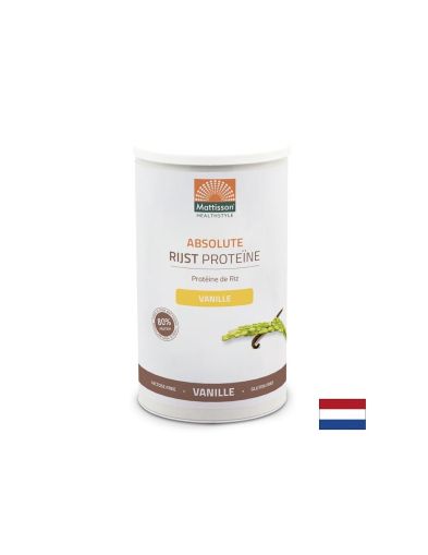 Оризов протеин на прах - вкус на ванилия, 500 g Mattisson Healthstyle