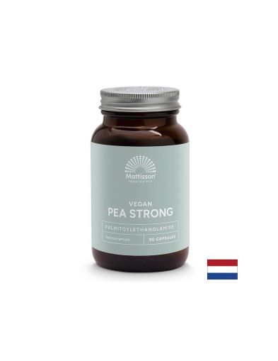 Срещу болка и възпаление - ПЕА (палмитоилетаноламид) - PEA Strong, 400 mg х 90 капсули  Mattisson Healthstyle