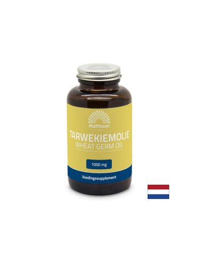 Имунна и мозъчна функция - Масло от пшеничен зародиш, 1000 mg х 90 капсули Mattisson Healthstyle