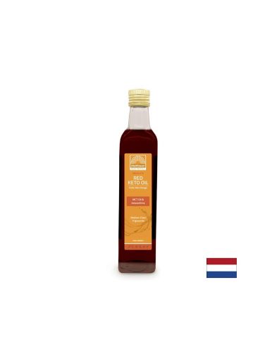 Червено кето масло - MCT масло & Астаксантин, 500 ml Mattisson Healthstyle