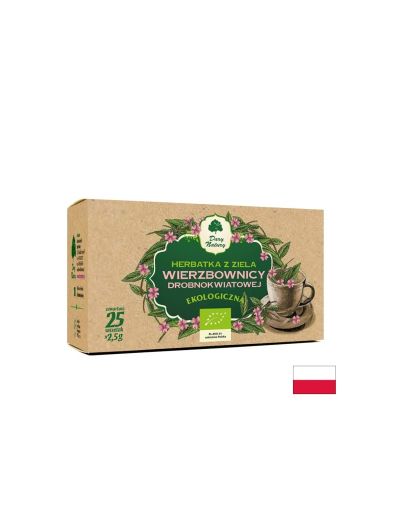 Простата и уринарен тракт - Чай с дребноцветна върбовка Био, 25 филтърни пакетчета