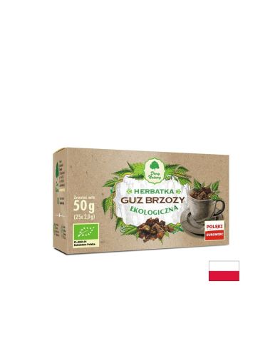 Гъба Чага и брезова праханова гъба - Био, 25 филтърни пакетчета