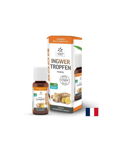 При стомашен дискомфорт - Джинджифил Форте, капки 20 ml Lemon Pharma