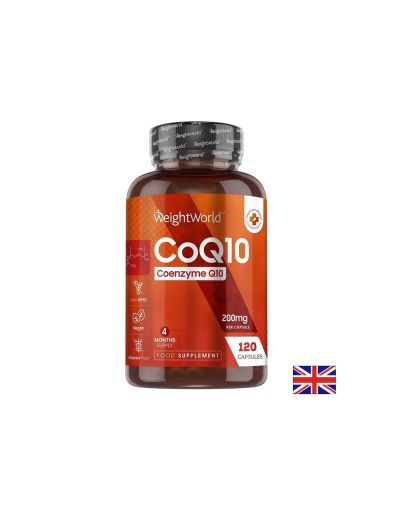 Сърдечно-съдово здраве - Коензим Q10 200 mg, 120 капсули - Coq10