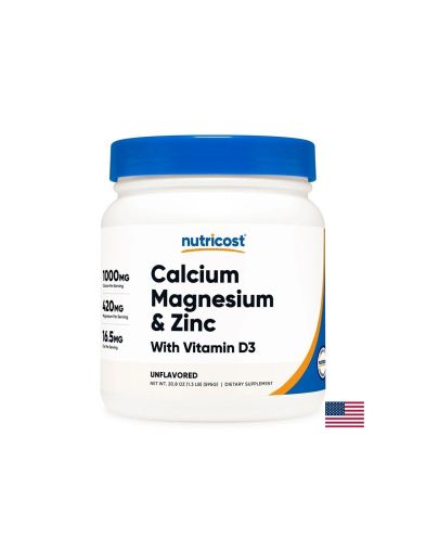 Сърдечно-съдова система - Калций, Магнезий, Цинк + Витамин D3, 525 g прах