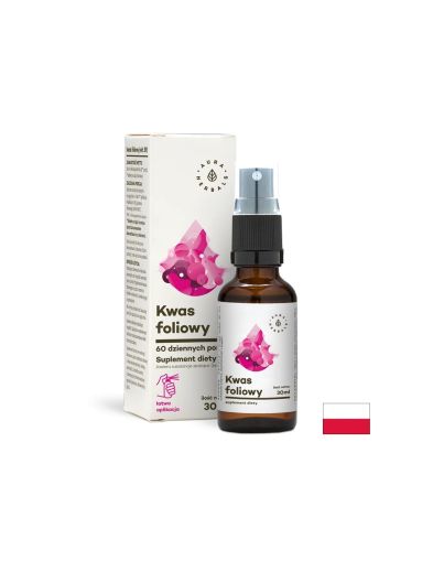 Фолиева киселина, орален спрей 30 ml Aura Herbals