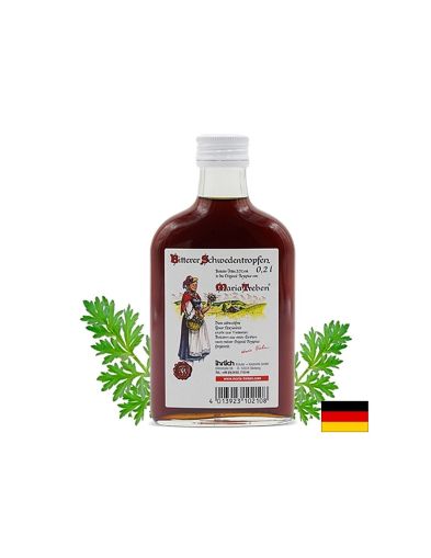 Шведска горчивка Maria Treben® - Здраве за стомаха, черния дроб и жлъчния мехур, 200 ml