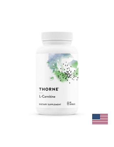 Горене на мазнини - Л-Карнитин, 990 mg х 60 капсули Thorne