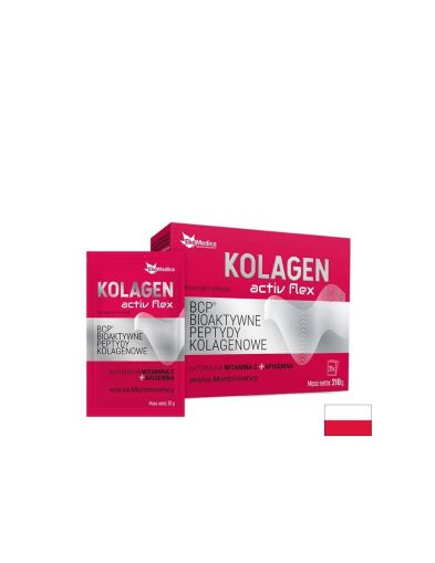 Коса и кожа - Биоактивни колагенови пептиди + витамин С и Апигенин, 21 сашета