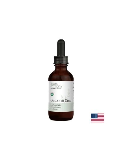 Имунитет - Цинк (сулфат), 15 mg х 59.2 ml капки Earth Harmony Naturals