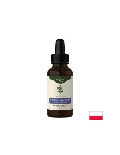 Грижа за сърцето и черния дроб - Червена салвия, тинктура, 50 ml